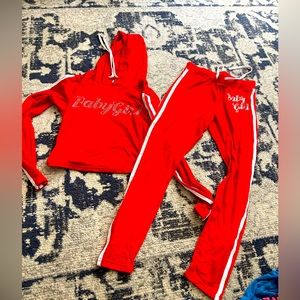 Cute Baby Girl tracksuit